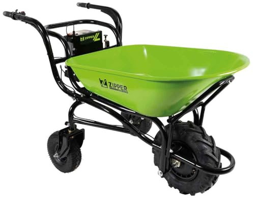 Zipper Profi Elektro Akku Schubkarre Motorschubkarre Minidumper ZI-EWB150-100L