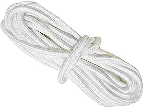 Generic Cordon en nylon pour parasol de terrasse, 3,7 m, blanc, accessoire pour parasols de plage et de terrasse