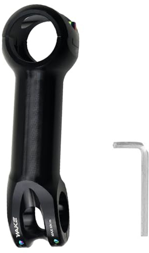 CYSKY Attacco Manubrio Bici da Corsa Negativo 10 Gradi 31,8mm 45/60/70/80/90/100/110/120mm Attacco Manubrio Riser per Bici da Strada, Gravel, Bicicletta Pieghevole (120mm)