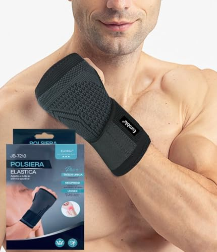 Handgelenkbandage zur Schmerzlinderung, elastisch, verstellbar, orthopädische Handgelenkbandage bei der Arbeit, geeignet für Arthritissehnenentzündung, Karpaltunnel