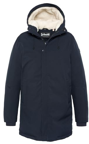 Schott NYC Parka - Piumino Schott Eljin Navy, blu, XL