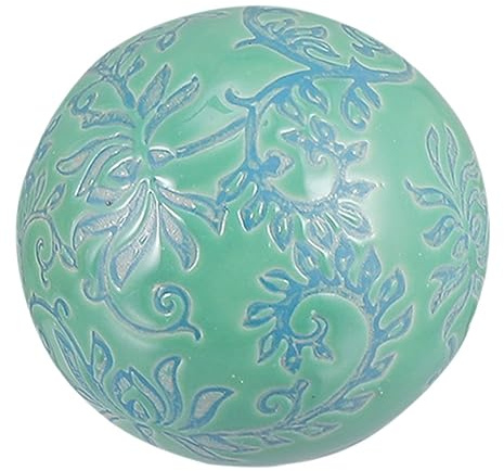 Holibanna Schwimmende Keramikkugel Aquarium Dekoration Wohnornament Dekorative Keramikkugeln Fischtank-Ornament Für Schreibtisch Vogelbad Wasser