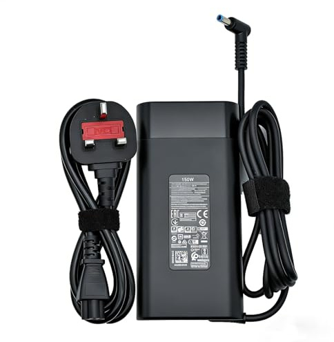 150W Laptop Charger Compatible with HP Zbook 15 16 17 15u 15v G3 G4 G5 G6 G7 G8 G9 ZBook Studio Firefly 15 G4 G5 G7 G8 G9 G10 G11 Pavilion Gaming 15 17 TPN-CA11 Power Adapter
