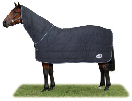 Masta Pferdedecke, gesteppt, Klassisch, Einfarbig, navy, 5 Ft, Fleece