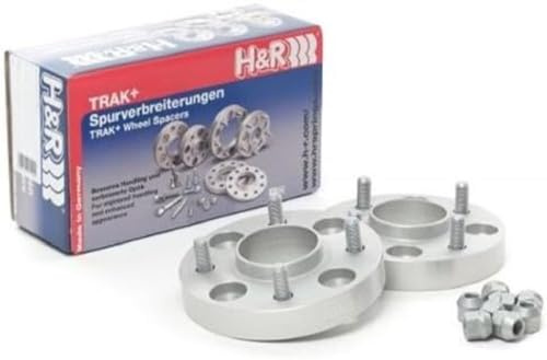 H&R 20mm Spurverbreiterung Spurplatte 5-Loch 127mm LK Kompatibel mit FIAT Freemont 345, DODGE Journey MPV