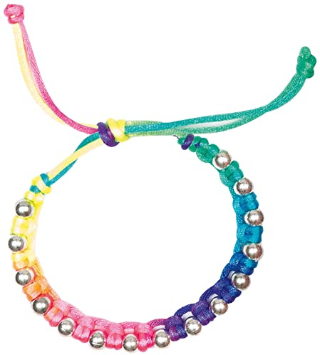 Baker Ross Armbänder in Neonfarben für Kinder (4 Stück) Mitgebsel und Preis für den Kindergeburtstag, EF629