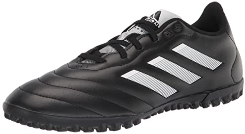 adidas Unisex Goletto VIII Turf Soccer Shoe, Core Black/White/Red, 6.5 US Men
