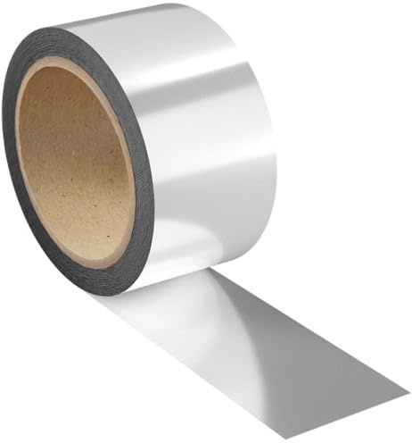 EUROVENT 50m Einseitig metallisiertes Klebeband ALUFIX Aluband PE+ALU (75mm breit)