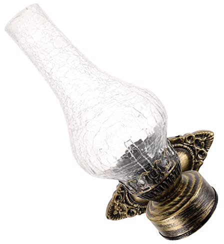 Yardwe Retro Wandleuchte Metall Und Vintage Wandlampe Für Flur Balkon Stilvolle Deko Für Korridore Und Gänge Wandlampe Schirm
