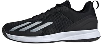 adidas Hombre Courtflash Speed Tennis Shoes, Core Black/Cloud White/Core Black, 43 1/3 EU