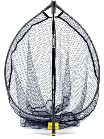 Lieblingsköder Allround-Kescher Ultraboost 65x55cm - Unterfangkescher, Kescher zum Spinnfischen, Angelkescher
