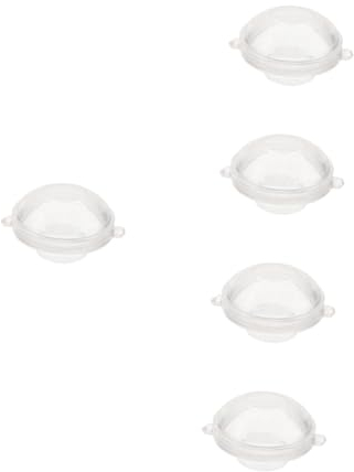 Abaodam 5stücke Schwimmkerzenform Für -kerzenherstellung Ovaler Silikonform Für Duftkerzen Vielseitig Einsetzbar Für Hochzeiten Und Feiern Einfache Handhabung Und Schnelles Entformen
