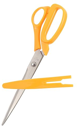 Tofficu Nähwerkzeug Schere Aus Mangan-edelstahl Mit Kunststoffgriff Glatt Und Robust Für Schneiden Von Stoff Und Pappe Bequemer Ergonomiegriff Für Bekleidungsschneider