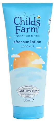 Childs Farm | Kids & Baby After Sun Lotion, Coconut | Soothing & Moisturising | Suitable for Dry, Sensitive Skin, 100ml