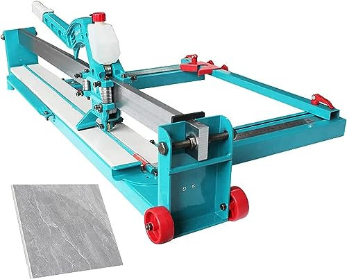 YYLHJW Hand Tile Cutters 800mm/ 1000mm /1200mm Tile Cutter,Manual Tile Cutter Single Rail W/Precise Positioning For The Stone Ordinary Floor Tile Polished (800mm)