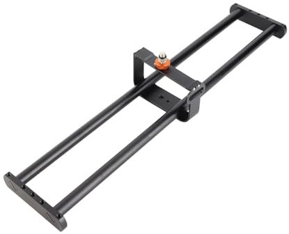 Qukaim YELANGU - Carrello scorrevole motorizzato per fotocamera elettrica, 80 cm, in carbonio, per DSLR, binario regolabile in lega, compatibile con smartphone e videocamere