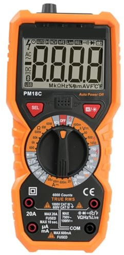 POPETPOP Digitales Multimeter Messgerät Elektrischer Tester Auto-multitester Testwerkzeug Digitalmultimeter Für Reparaturen Von Elektrogeräten