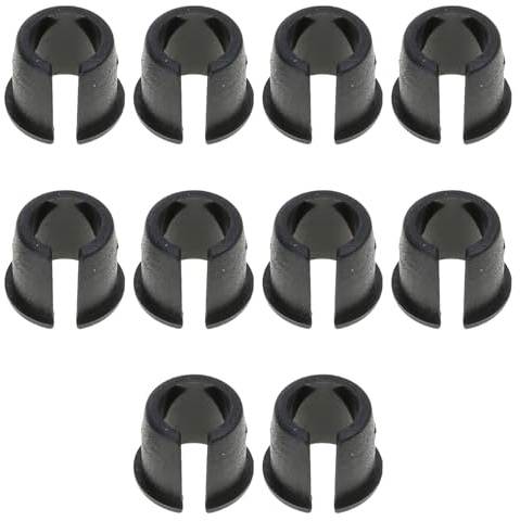 JSGHGDF 10pcs Fahrradventile Stamm Grommeten Rennradventile Felgen Innenrohradapter Gummi Stecker Zyklus Reifen Austauschrohradapter