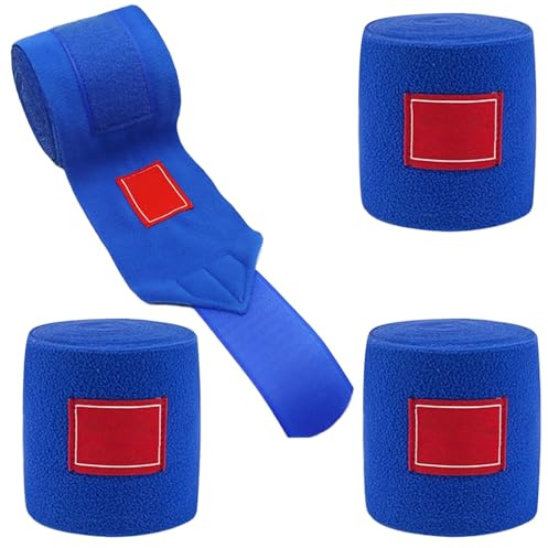 Vendas Veterinarias para Caballos | Vendajes Ecuestres para Patas - 4 Unidades Bandas Protectoras Flexibles para Competición Recuperación Eventos Hípicos Entrenamiento Paseo Diario