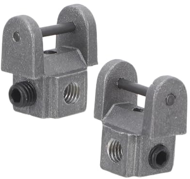 FUTUREORYY Paire de Pinces Métalliques Facile à Utiliser Argentées, Design Ergonomique 2 Pièces pour Lames de Scie à Chantourner en Spirale pour Travail Métal Bois