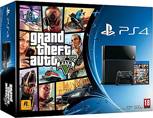 Console PS4 500 Go + GTA V - [Edizione: Francia]