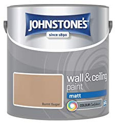 Johnstone's 304012 Vinyl Matt Emulsion - Burnt Sugar,2.5
