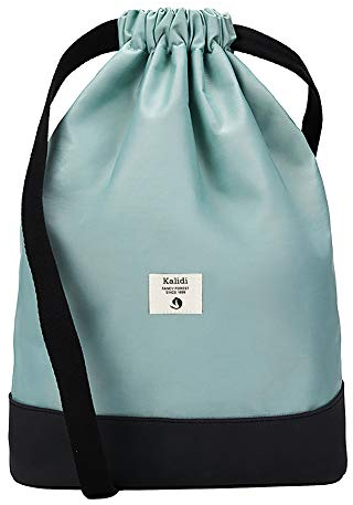 KALIDI Beutel Rucksack Kordelzug Turnbeutel Daypack Gymsack Gym Bag Beutel Sportbeutel Rucksack für Damen & Herren mit Innentasche 11 Liter für Sport, Reisen und City