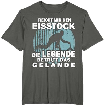 Reicht mir den Eisstock Stockschützen T-Shirt