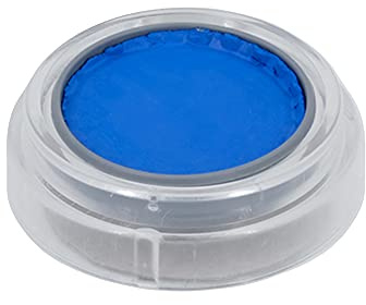 GRIMAS Körperfarbe, 2.5ml Wasserschminke, dunkelblau 301, professionell, schnelltrocknend, hautschonend, ideal für Kinderschminken, Karneval und Halloween, auf Wasserbasis