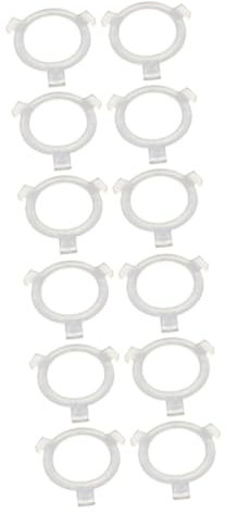 Gadpiparty 12pcs Socket to Adapter Ring Lampshade Adapter for Light Accessory Lamp Socket Converter