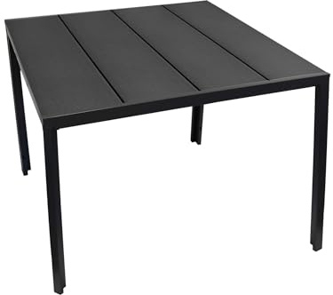 Kynast Gartentisch Aluminium 90 x 90 cm Nonwood anthrazit/schwarz, 613-401576