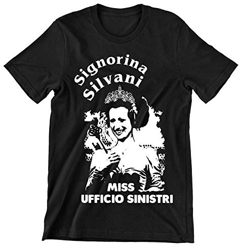 Incidiamo T-Shirt Uomo Film Cult Ugo Signorina SIlvani - Film Cult Italiani Manica Corta Taglie dalla S alla XXL