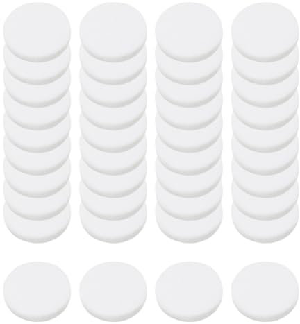 FSSTUD 200 Pcs 30mm Essential Oil Diffuser Refill Pads Air Freshener Replacement Pads Car Air Freshener Refill Pads Car Diffuser Vent Clip Pads Aromatherapy Car Diffuser Pads White