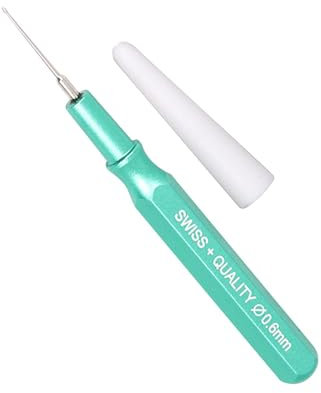 Uhrenöl-Applikator, Uhrenöler, Tragbarer Uhrenreparaturstift, Präzises Uhrenreparaturwerkzeug, Ölstiftnadel unterschiedlicher Größe für die Reparatur von Uhrmacheruhren