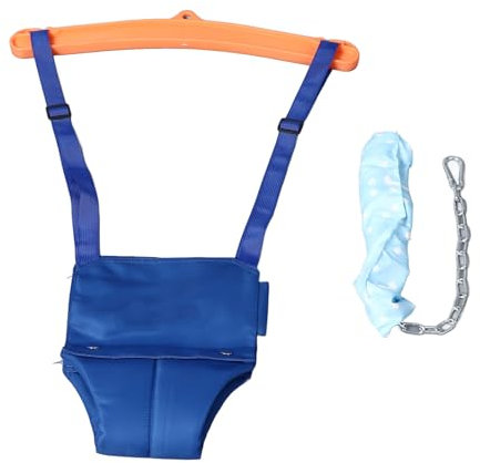 Baby Door Jumper Adjustable Straps, Enhance Balance and Coordination, Indoor Baby Bouncer for 6-24 Months, Bright Colors, Toy for Sensory Training