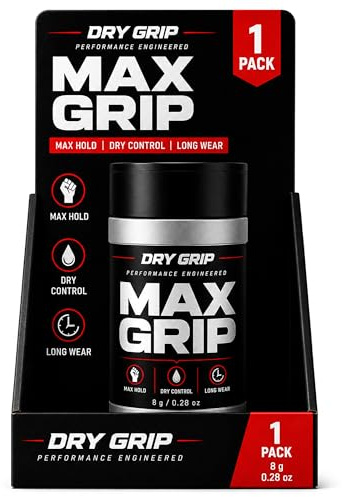 DRY GRIP Gesso liquido, non tossico per migliorare la presa per sollevamento pesi e arrampicata, 8 g