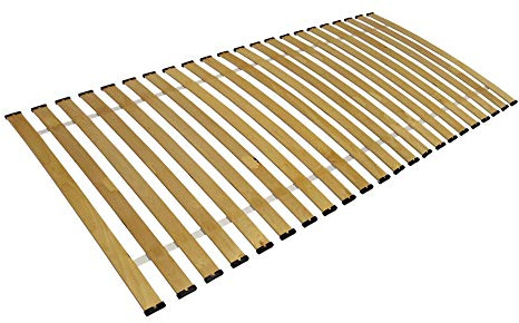 Rollrost Lattenrost Gebogene Federleisten Rahmenlos Bettrost (90x200cm) | Extra gebogen stabile Leisten, geräuscharm & langlebig, ideal für den täglichen Dauereinsatz