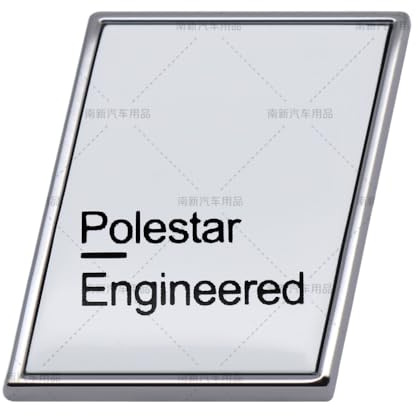 Self-adhesive Car Thick Emblem Sticker Rear Trunk Replacement for Volvo XC60 S90 XC90 S60 Badge (star Engineered)