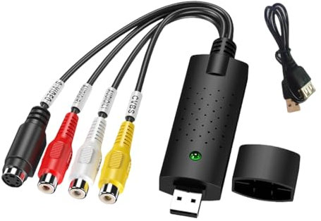 USB 2.0 Video Grabber VideoAcquisition Card per la digitalizzazione di sorgenti analogiche Conversion e Easy Setsup