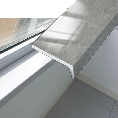 Protector De Repisa Vierteaguas Ventana For El AlféIzar, Interior Exterior Alféizar Paneles Cubre, Cubierta Con Acabado Madera Para Hogar/Oficina/Sala Estar(15 * 91cm/6 * 36in)