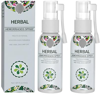 2PCS Hémorroïdes Spray, Traitement Contre Les Hémorroïdes, Hémorroïdes Traitement, soin extérieur pour la peau du corps