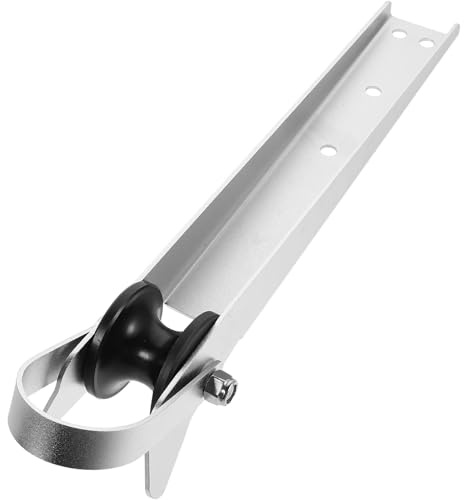 OHPHCALL 316 Stainless Steel 390Mm Bow Roller Anchor Roller for Boats and Small Yachts Marine Grade Hardware Yacht Anchor Pulley Bracket and Winch