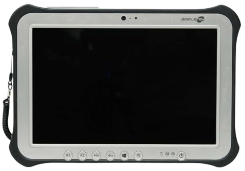 SIMPLETEK - Touchpad Tablet Rugged 10 1920x1200 IPS i5 8GB RAM 480GB SSD Multi Touch IP65 MIL-STD-810G 461F Windows 11 Pro Industriale (Ricondizionato)