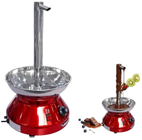 Macchina Fontana Di Cioccolato, Modello Commerciale Di Rubinetto Macchina Cascata Di Cioccolato Con Controllo Della Temperatura, Temperatura Costante Ed Efficiente Dal Punto Di Vista Energetico A