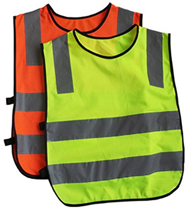 Gilet de sécurité pour enfants Veste haute visibilité pour écoliers et travailleurs sanitaires