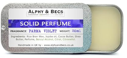 1pc - Natural Solid Perfume for Women - Parma Violet - New Size! 20 ml