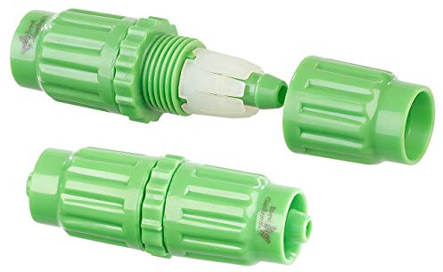Royal Gardineer Schlauchverbinder: 2 Kupplungen zur Reparatur dehnbarer Gartenschläuche PRO.V2, V3 & V5 (Wasserschlauch Reparatur Set, Gartenschlauch Reparaturset, Schrumpfschlauch)