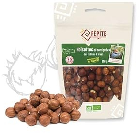 Noisettes décortiquées Bio