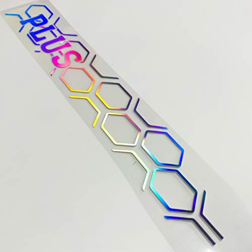 Waben Aufkleber Plus Edition Sticker Rautenmuster Slickoil Autoscheibenaufkleber Autodekor Aufkleber Seitenschweller Sticker