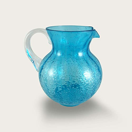 ARCA - Brocca in Plastica Acrilica Resistente Disponibile in Due Colori Da 2 Lt (Acqua marina)
